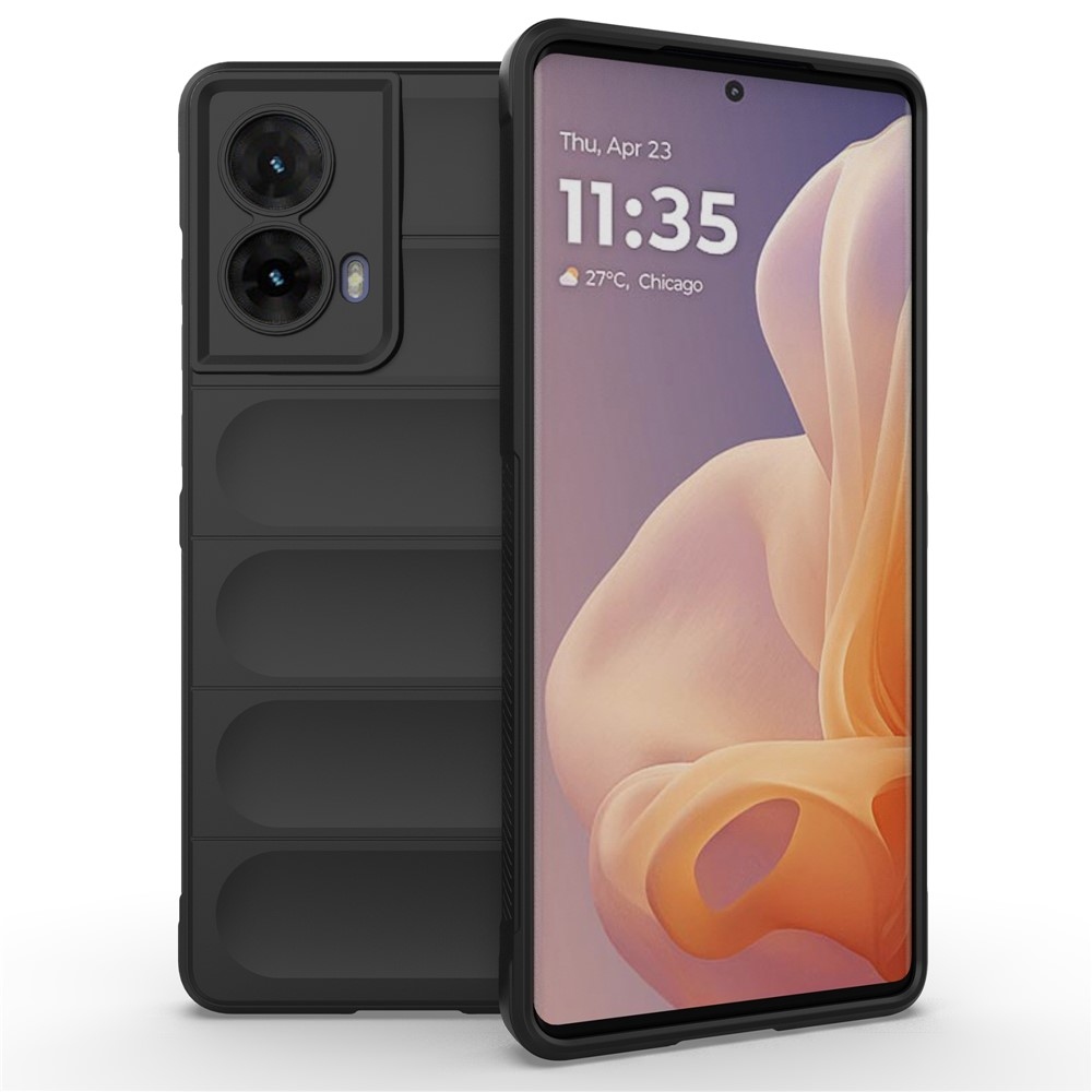 Rugg odolný gélový obal na Motorola Moto G85 5G - čierny