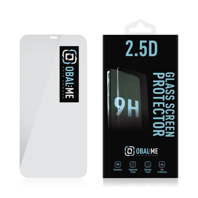 Obal:Me 2.5D Tvrdené Sklo pre Apple iPhone 12/12 Pro Clear