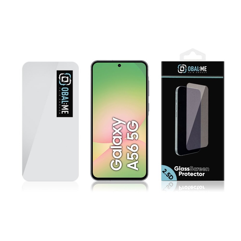 BALENIE:ME 2,5D tvrdené sklo pre Samsung Galaxy A56 5G Clear