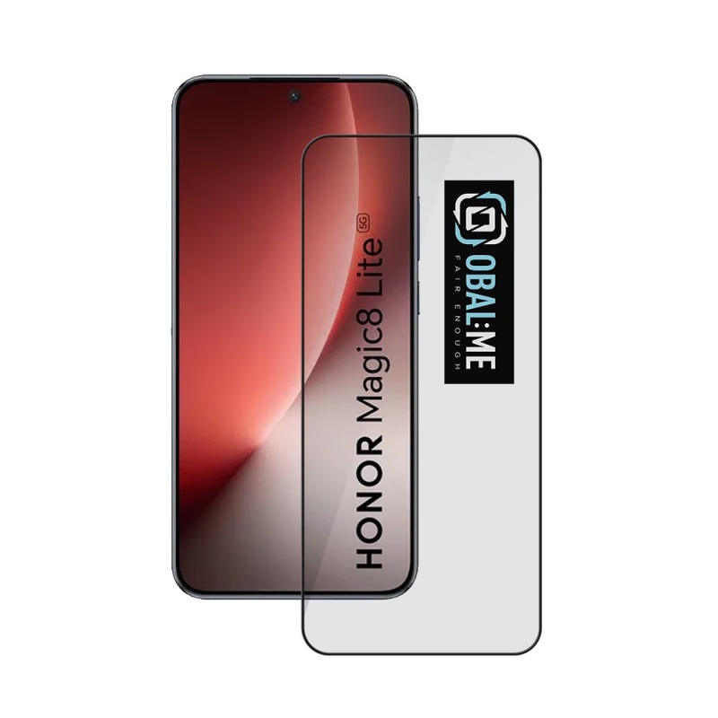 BALENIE:ME 5D tvrdené sklo pre Honor Magic8 Lite Black