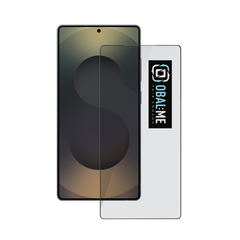 BALENIE:ME 5D tvrdené sklo pre Samsung Galaxy S25 Ultra Black
