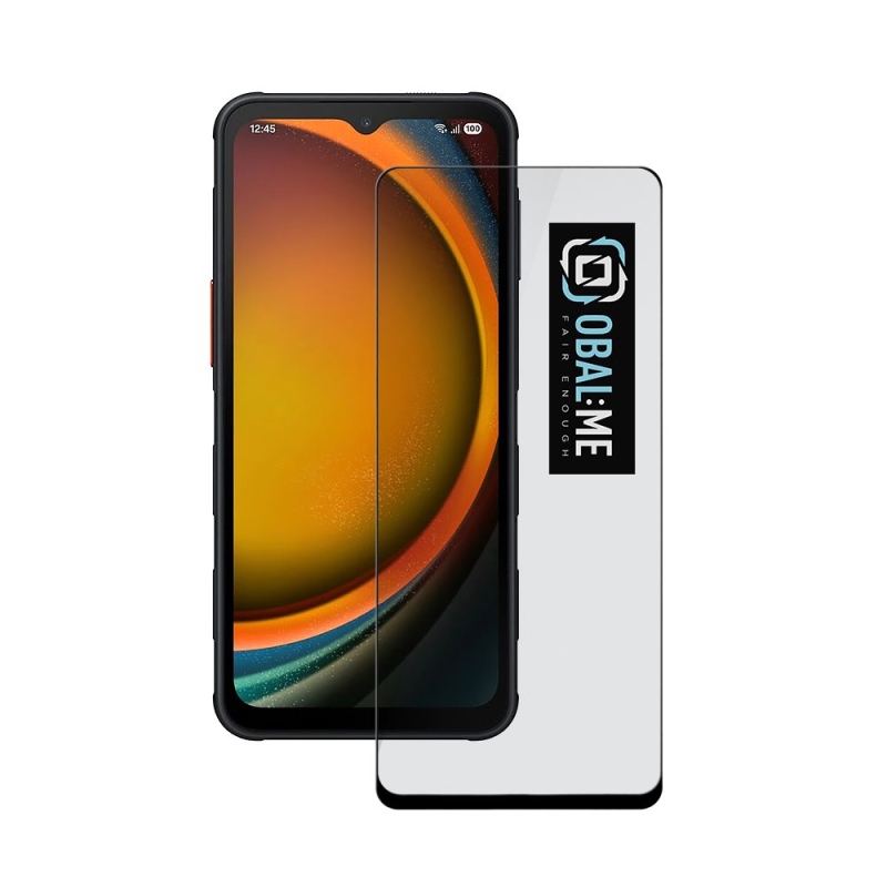 BALENIE:ME 5D tvrdené sklo pre Samsung Galaxy Xcover7 Pro Black