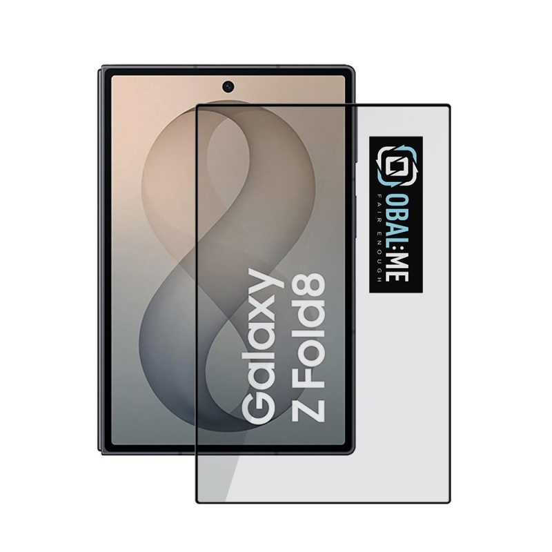 OBAL:ME 5D tvrdené sklo pre Samsung Galaxy Z Fold 8, čierne