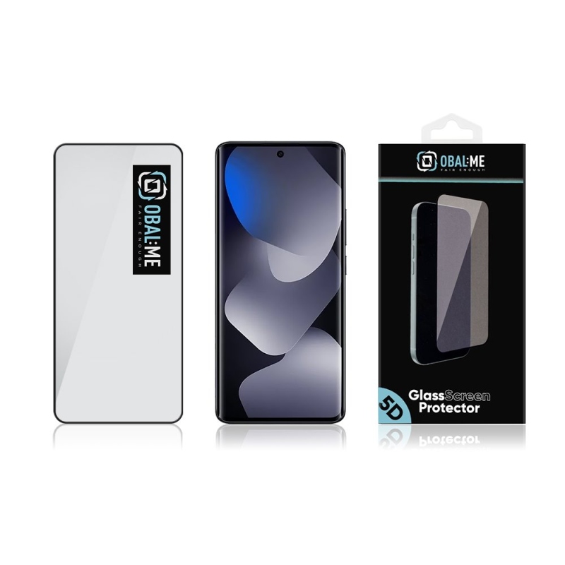 BALENIE:ME 5D tvrdené sklo pre Xiaomi Redmi Note 15 4G/5G/Poco M8 5G Black