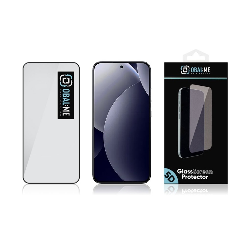 BALENIE:ME 5D tvrdené sklo pre Xiaomi Redmi Note 15 Pro 4G Black