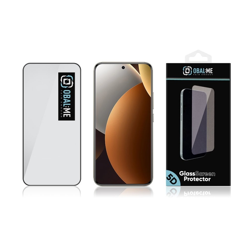 BALENIE:ME 5D tvrdené sklo pre Xiaomi Redmi Note 15 Pro+ 5G/Poco M8 Pro 5G Black