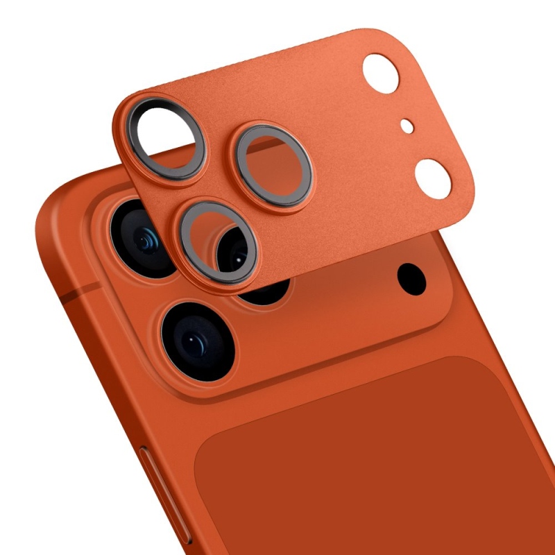 OBAL:ME Camera Island Ochrana objektívu pre Apple iPhone 17 Pro Max Cosmic Orange
