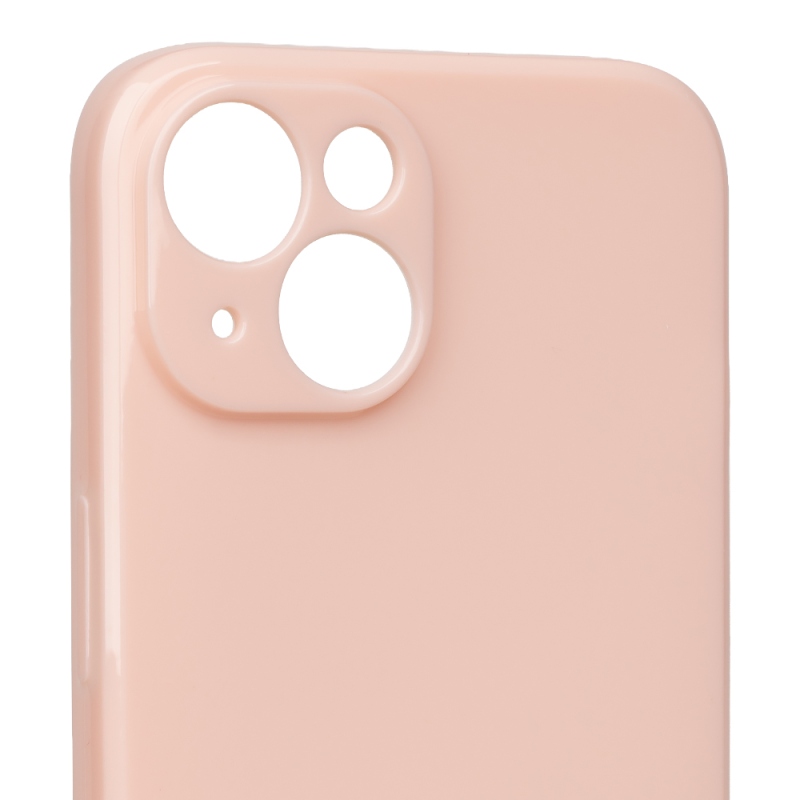 OBAL:ME Lesklé puzdro pre Apple iPhone 15 Blush
