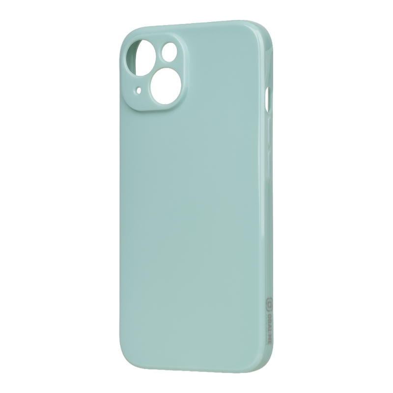 OBAL:ME Lesklé puzdro pre Apple iPhone 15 v mätovej farbe