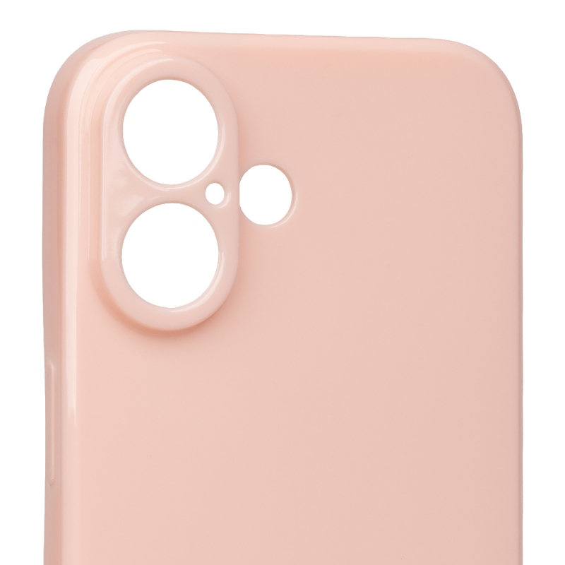 OBAL:ME Lesklé puzdro pre Apple iPhone 16 Blush