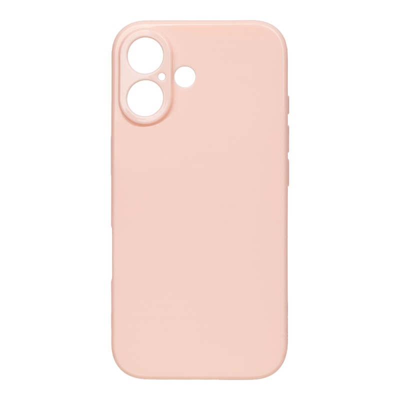 OBAL:ME Lesklé puzdro pre Apple iPhone 16 Blush