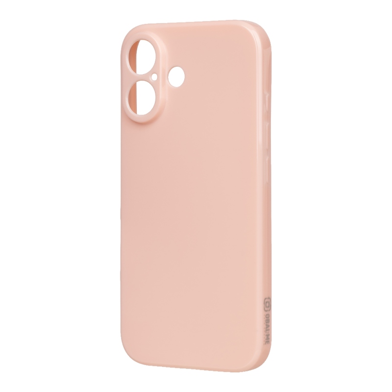 OBAL:ME Lesklé puzdro pre Apple iPhone 16 Blush