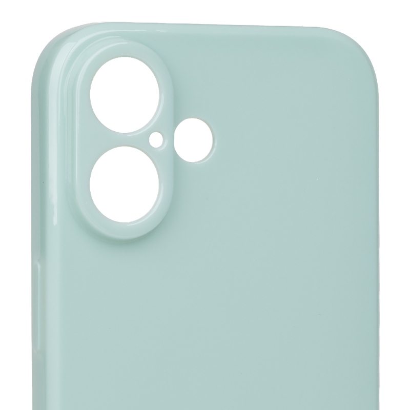 OBAL:ME Lesklé puzdro pre Apple iPhone 16 v mätovej farbe
