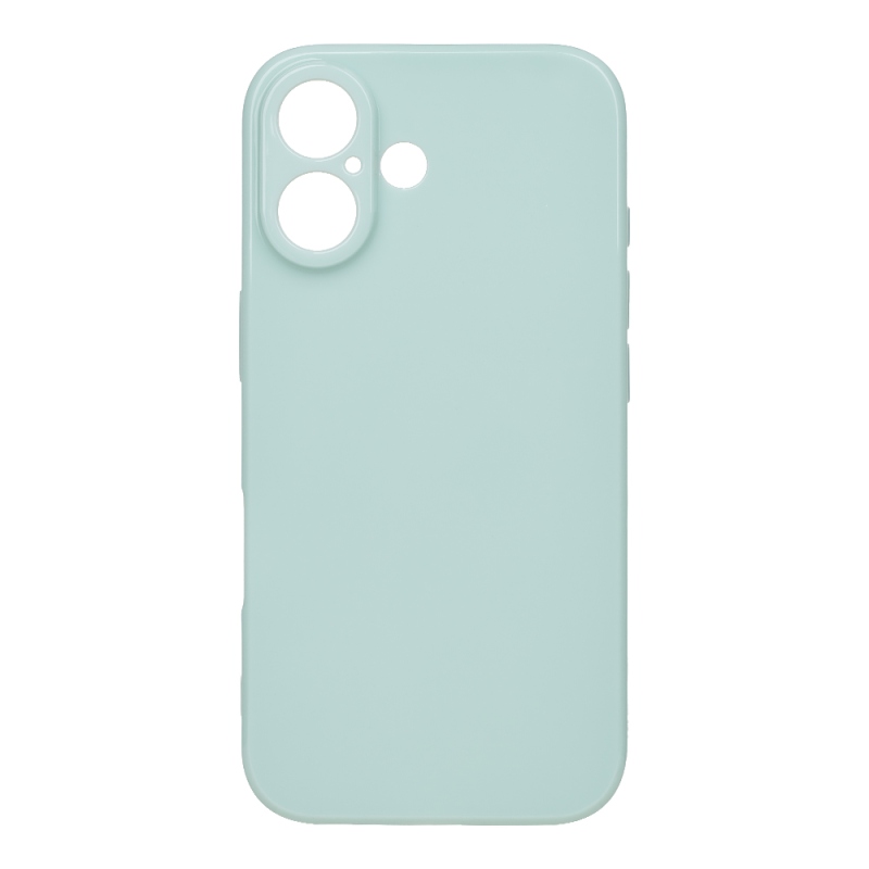 OBAL:ME Lesklé puzdro pre Apple iPhone 16 v mätovej farbe