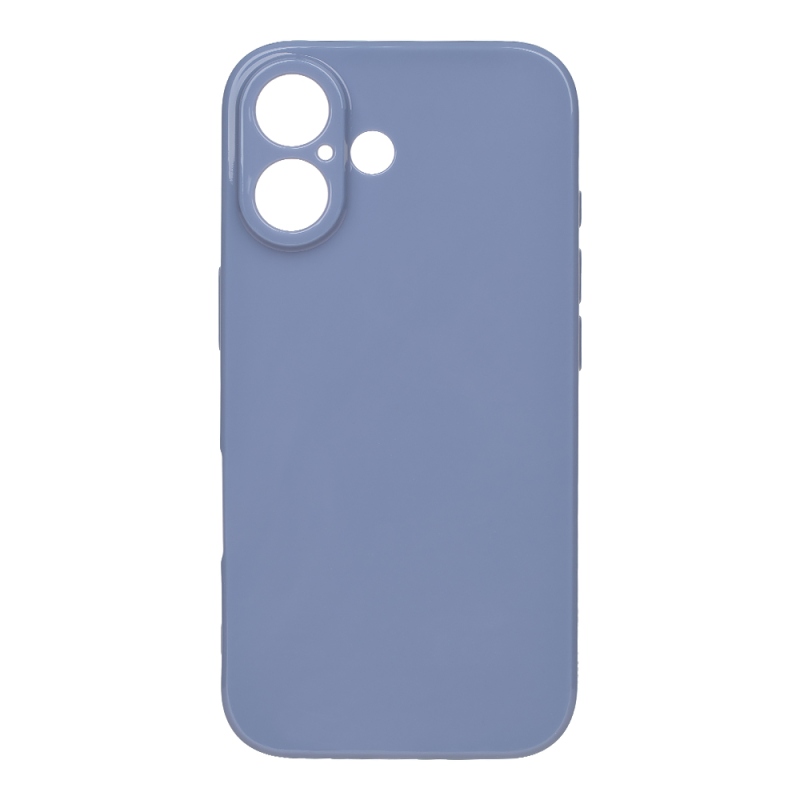 OBAL:ME Lesklé puzdro pre Apple iPhone 16 v odtieni Periwinkle