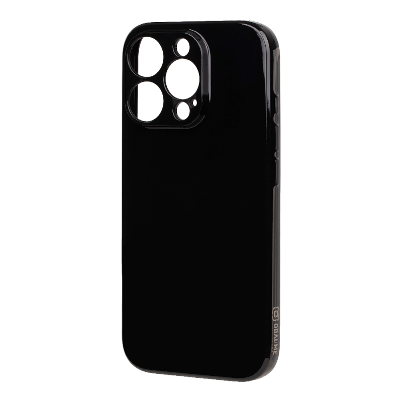 OBAL:ME Lesklé puzdro pre Apple iPhone 16 Pro, čierne
