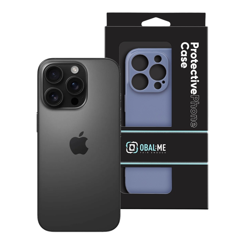 OBAL:ME Lesklé puzdro pre Apple iPhone 16 Pro v odtieni Periwinkle