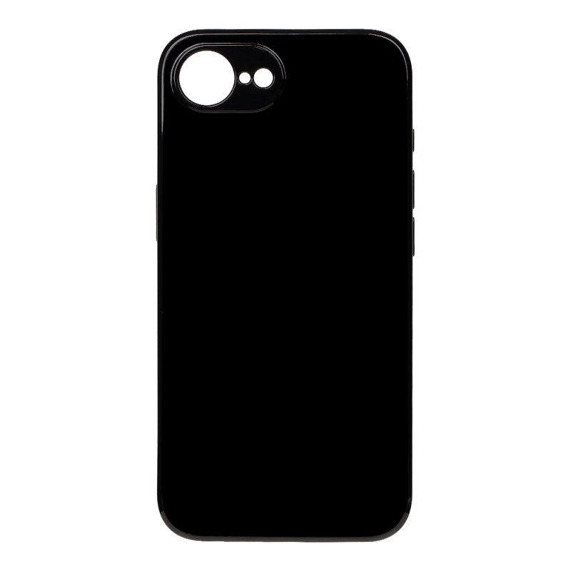 OBAL:ME Lesklé puzdro pre Apple iPhone 16e/17e, čierne