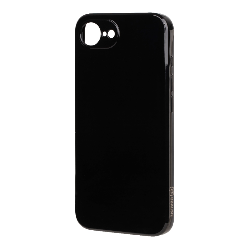OBAL:ME Lesklé puzdro pre Apple iPhone 16e/17e, čierne