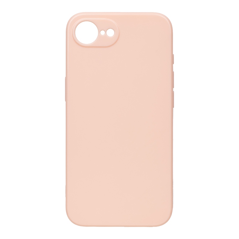 OBAL:ME Lesklé puzdro pre Apple iPhone 16e/17e v odtieni Blush