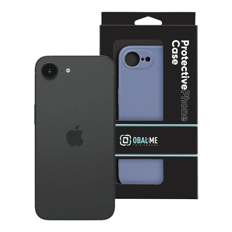 OBAL:ME Lesklé puzdro pre Apple iPhone 16e/17e, farba Periwinkle