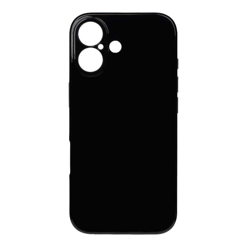 OBAL:ME Lesklé puzdro pre Apple iPhone 17, čierne