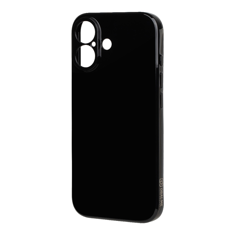 OBAL:ME Lesklé puzdro pre Apple iPhone 17, čierne