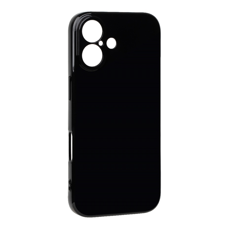 OBAL:ME Lesklé puzdro pre Apple iPhone 17, čierne