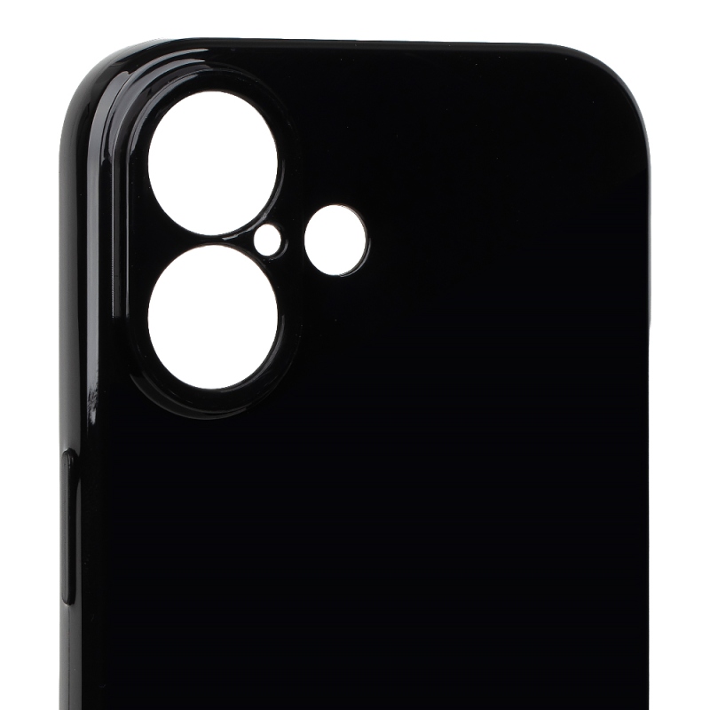 OBAL:ME Lesklé puzdro pre Apple iPhone 17, čierne