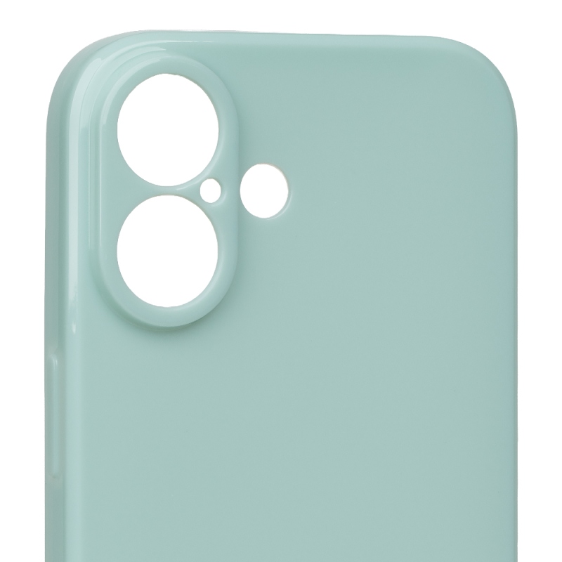 OBAL:ME Lesklé puzdro pre Apple iPhone 17 v mätovej farbe