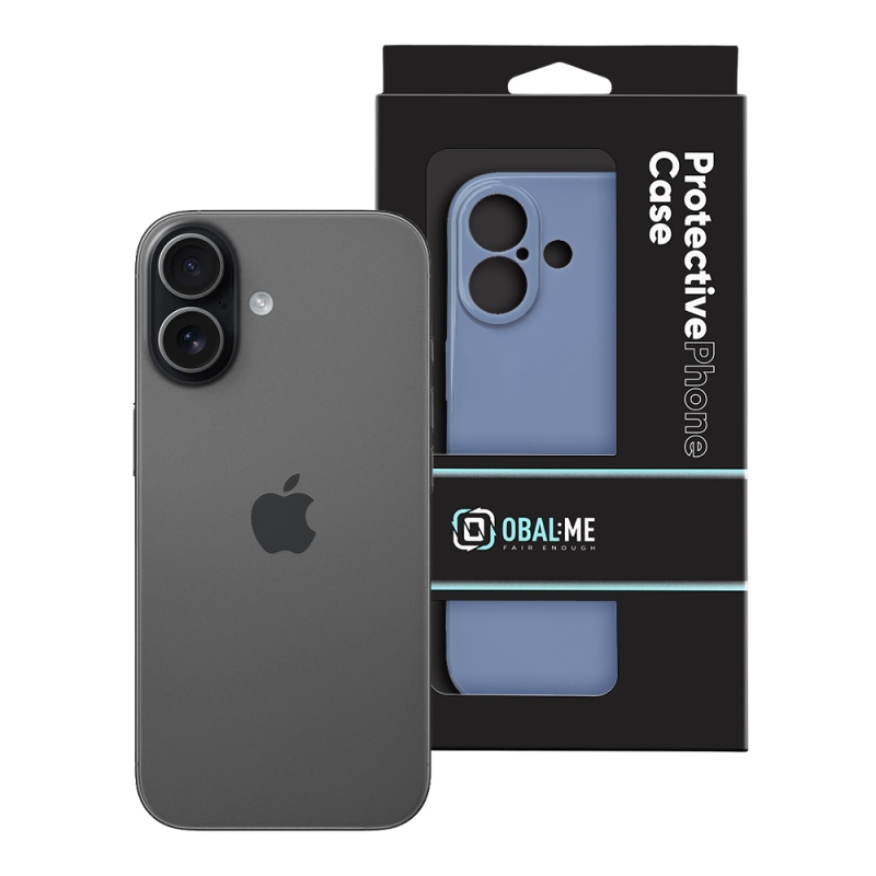 OBAL:ME Lesklé puzdro pre Apple iPhone 17 v odtieni Periwinkle