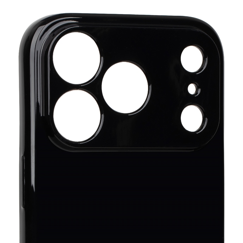 OBAL:ME Lesklé puzdro pre Apple iPhone 17 Pro, čierne