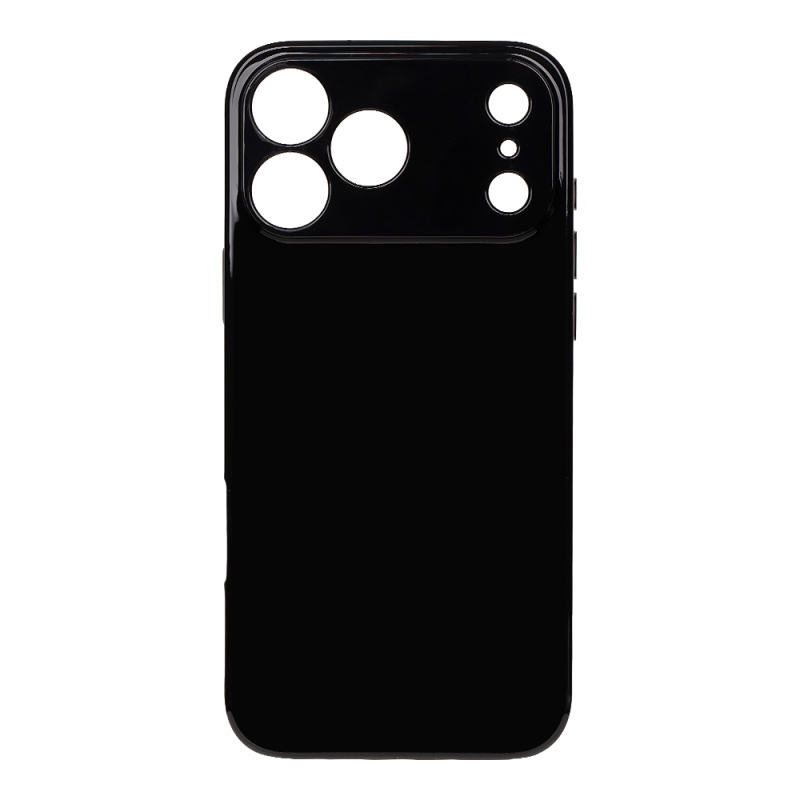 OBAL:ME Lesklé puzdro pre Apple iPhone 17 Pro Max – čierne
