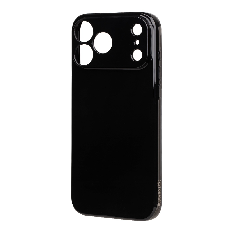 OBAL:ME Lesklé puzdro pre Apple iPhone 17 Pro Max – čierne