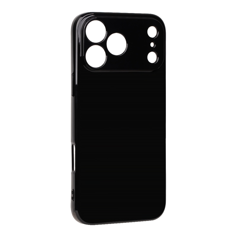 OBAL:ME Lesklé puzdro pre Apple iPhone 17 Pro Max – čierne