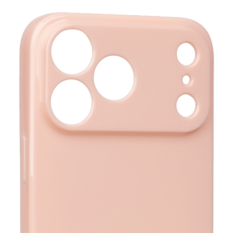 OBAL:ME Lesklé puzdro pre Apple iPhone 17 Pro Max Blush