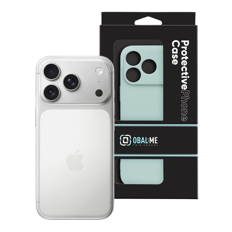 OBAL:ME Lesklé puzdro pre Apple iPhone 17 Pro Max v mätovej farbe