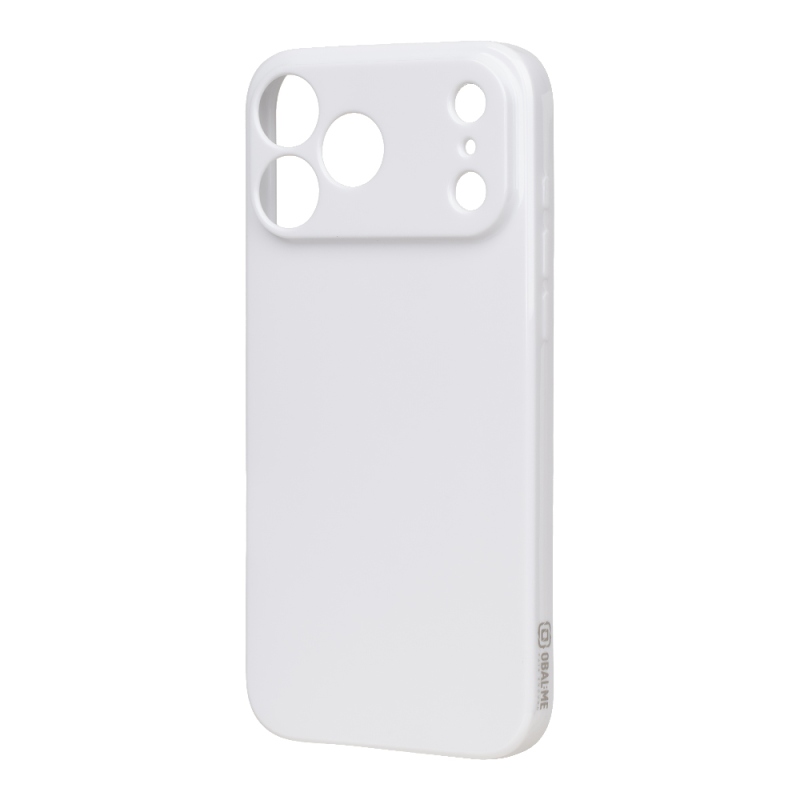 OBAL:ME Lesklé puzdro pre Apple iPhone 17 Pro Max, biele