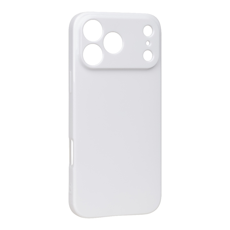 OBAL:ME Lesklé puzdro pre Apple iPhone 17 Pro Max, biele