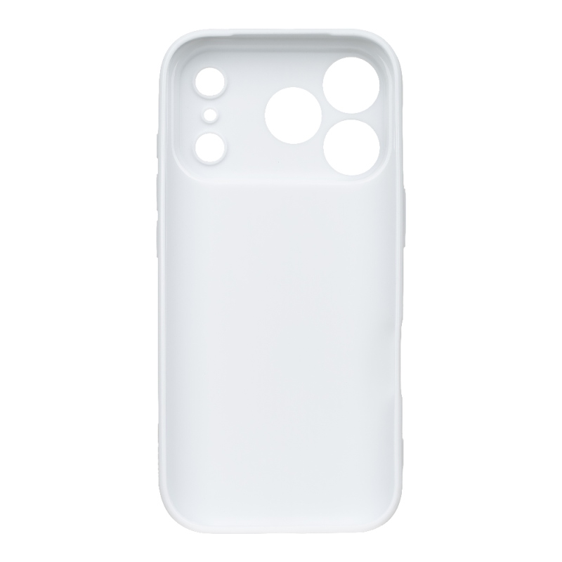 OBAL:ME Lesklé puzdro pre Apple iPhone 17 Pro, biele