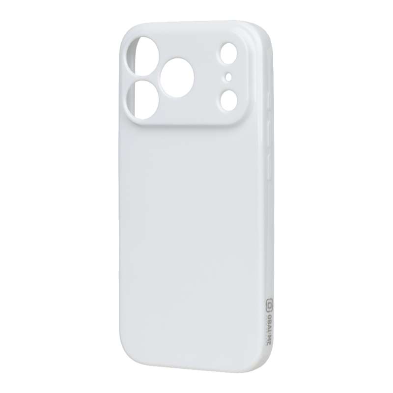 OBAL:ME Lesklé puzdro pre Apple iPhone 17 Pro, biele