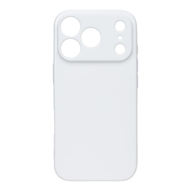 OBAL:ME Lesklé puzdro pre Apple iPhone 17 Pro, biele