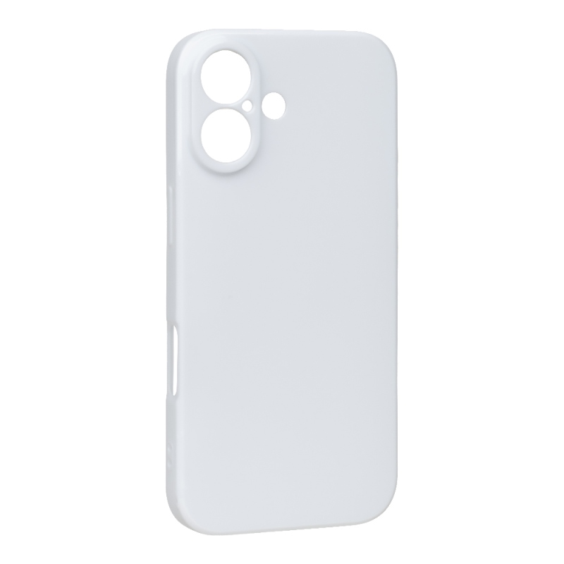 OBAL:ME Lesklé puzdro pre Apple iPhone 17, biele