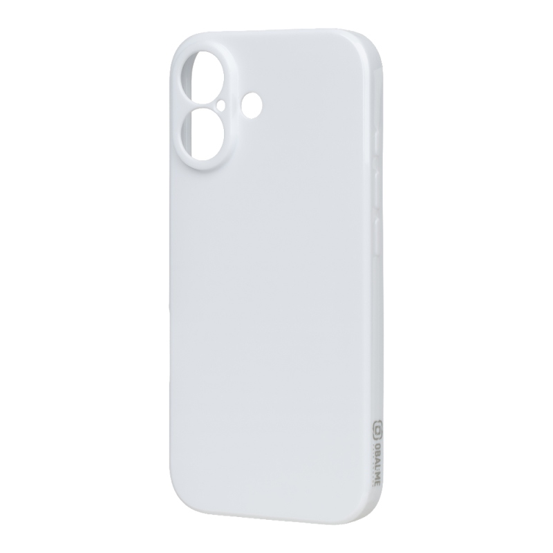 OBAL:ME Lesklé puzdro pre Apple iPhone 17, biele