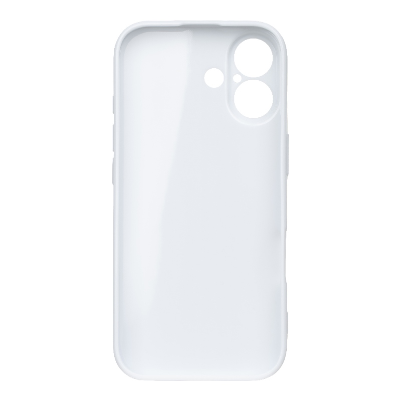 OBAL:ME Lesklé puzdro pre Apple iPhone 17, biele