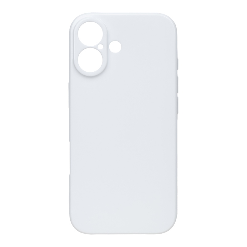 OBAL:ME Lesklé puzdro pre Apple iPhone 17, biele