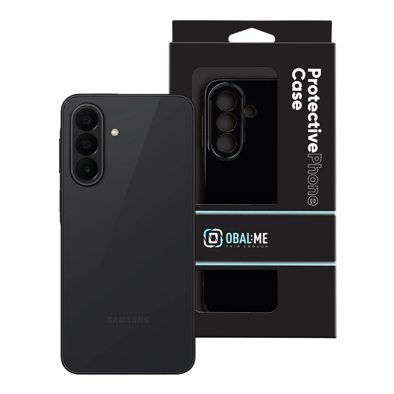 OBAL:ME Lesklé puzdro pre Samsung Galaxy A27 5G, čierne