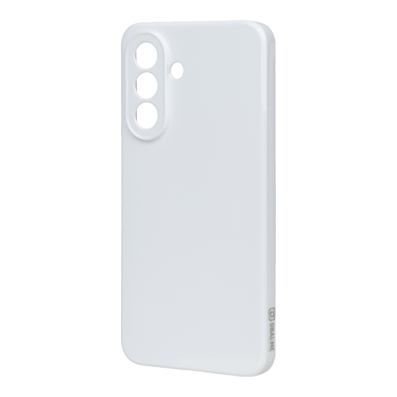 OBAL:ME Lesklé puzdro pre Samsung Galaxy A27 5G, biele
