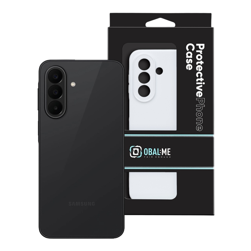 OBAL:ME Lesklé puzdro pre Samsung Galaxy A27 5G, biele