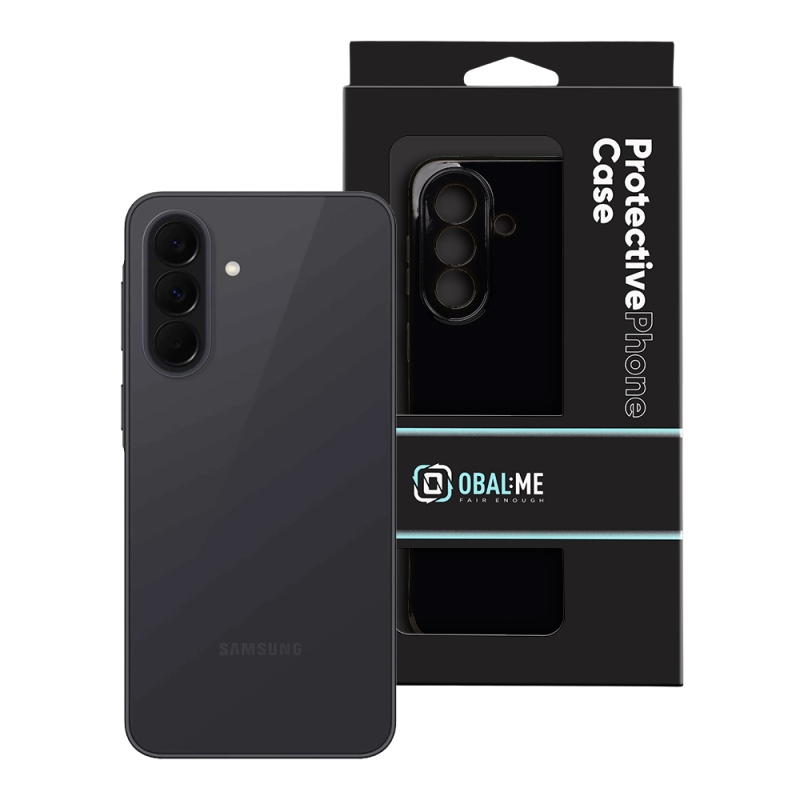 OBAL:ME Lesklé puzdro pre Samsung Galaxy A37 5G, čierne